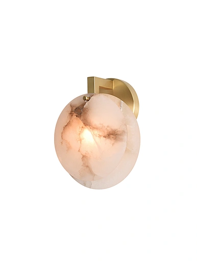 alabaster wall sconces